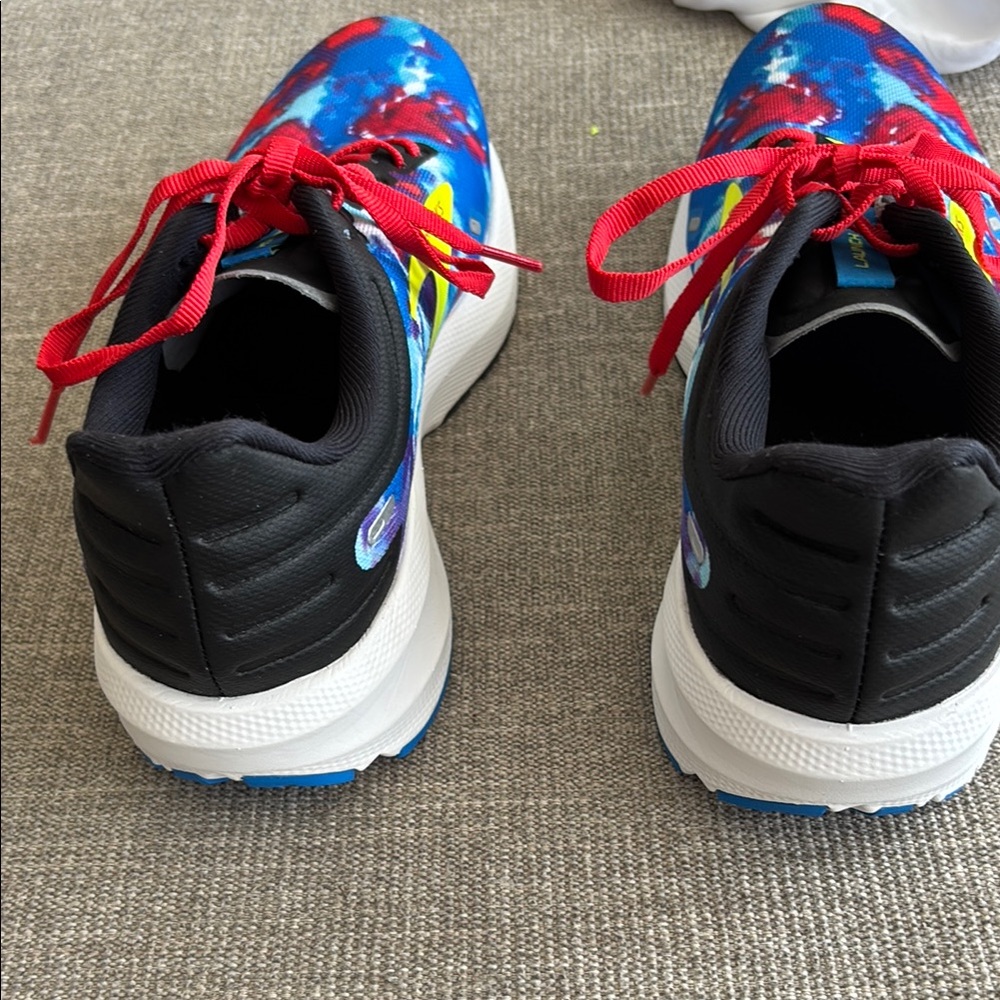 Brooks Women’s Launch 9 Blue and Red Running Shoes Size 8.5 - Picture 5 of 6